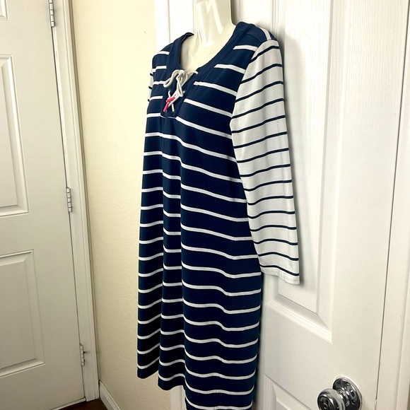Pre-Owned Tommy Bahama Women’s Floricita Stripe Shift Dress, 100% Pima, Size S - Picture 2 of 10
